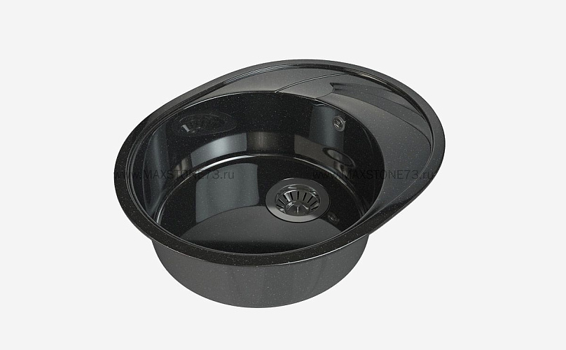 MAXSTONE Мойка глянцевая MS-8 (звездное небо) 570*460*200